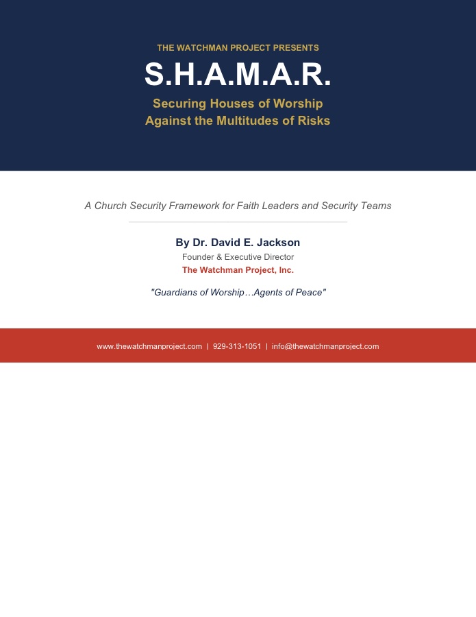 S.H.A.M.A.R. — Securing Houses of Worship Against the Multitudes of Risks, book cover